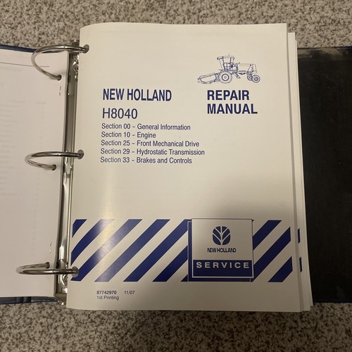 New holland h8040 - new, self